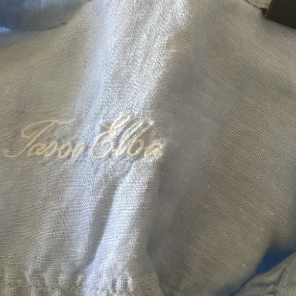 Tasso Elba 100% Linen button down-SZ XL - Picture 3 of 4